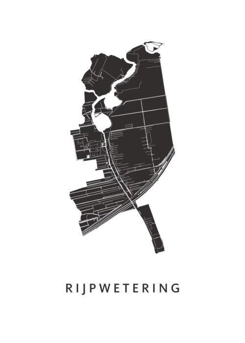 Rijpwetering Kaart Poster