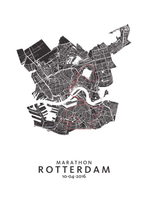 Rotterdam Marathon 2016 Poster