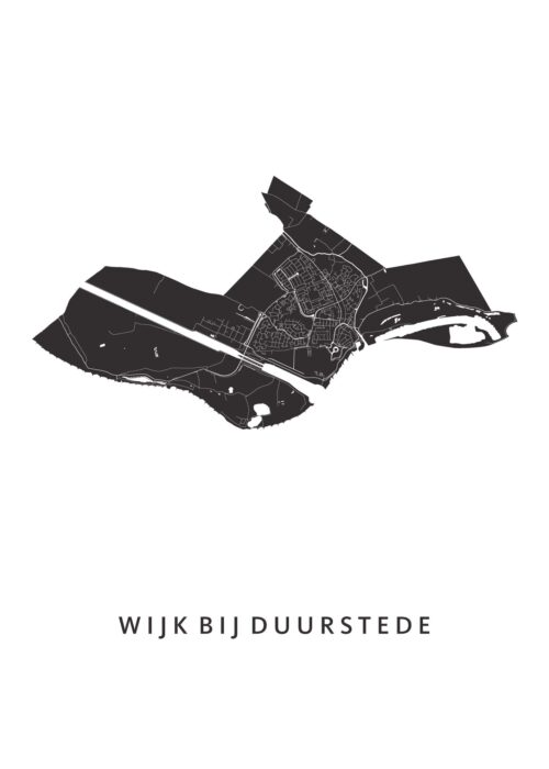 Wijk bij Duurstede Stadskaart Poster Kopen