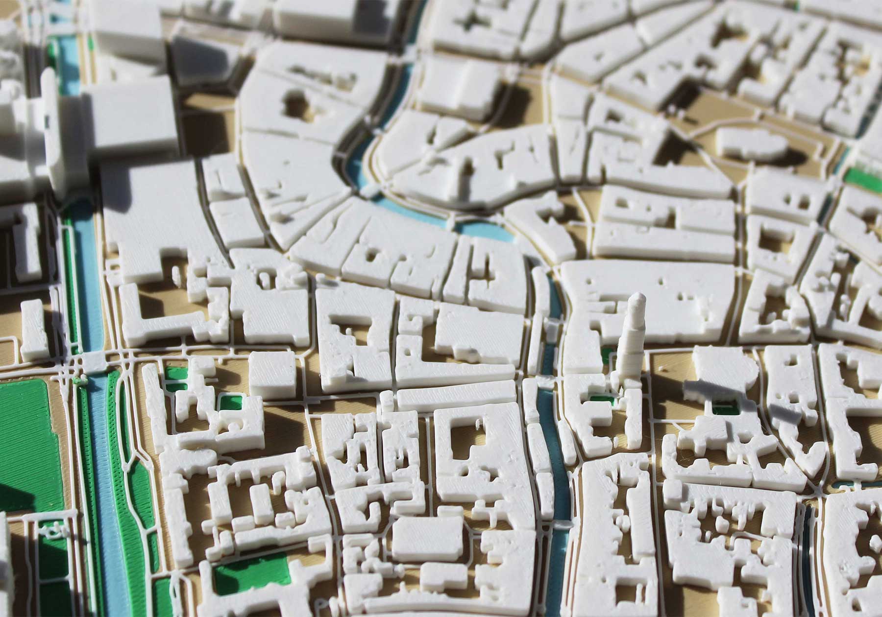 3D Stadskaart Maquette 3D Stadskaart Maquette