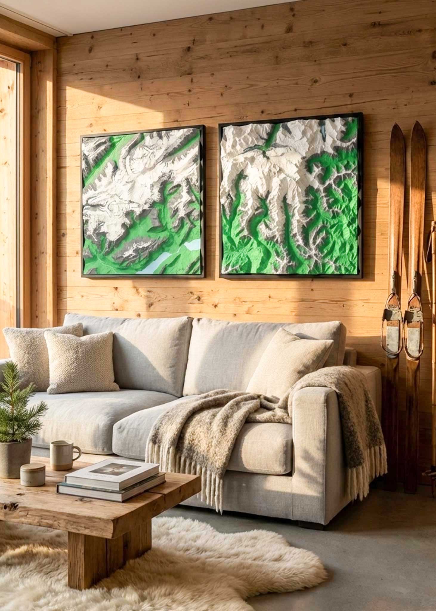 3D Bergmodel | Kunst in Kaart