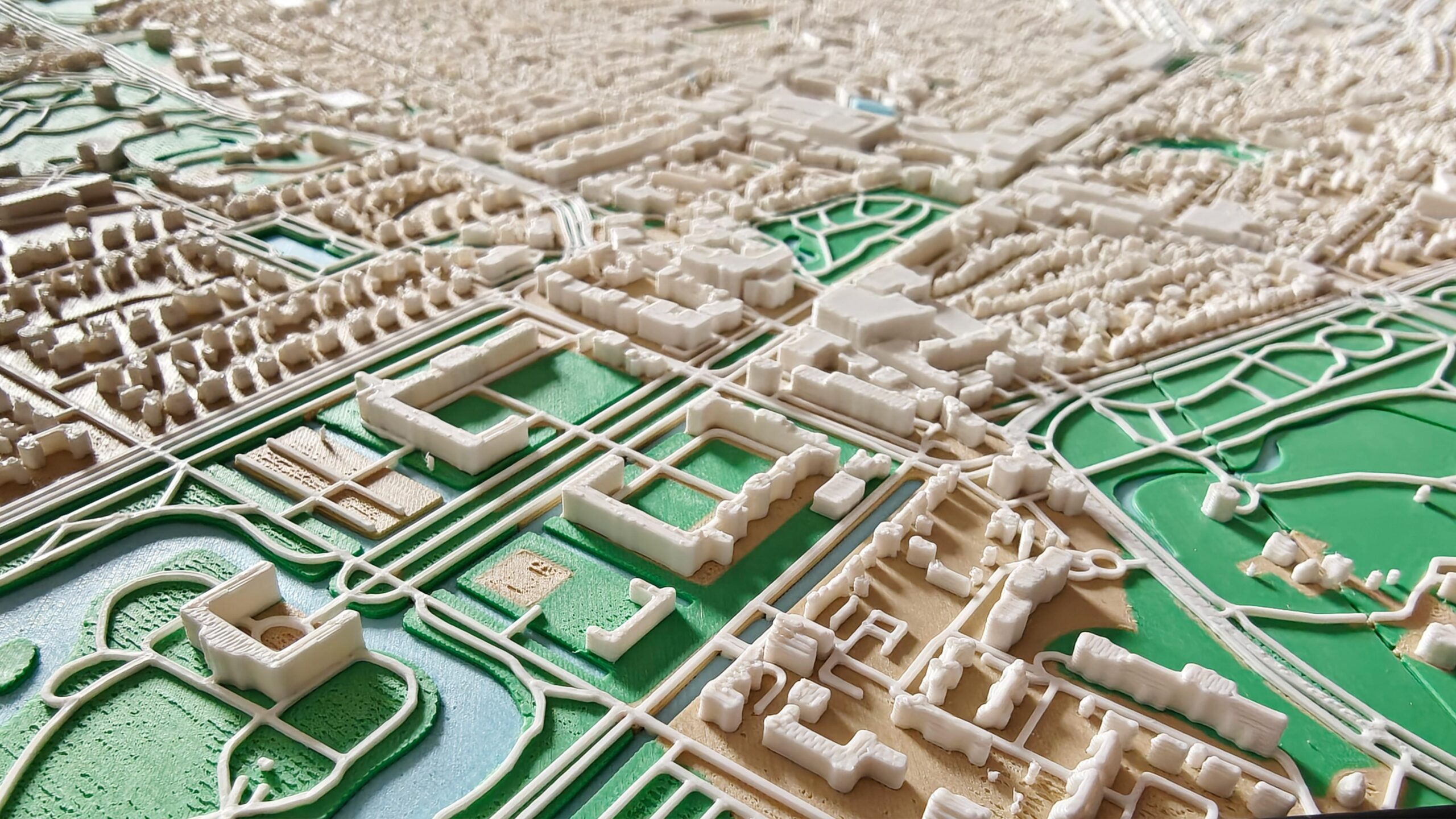 3D stadskaart relatiegeschenk