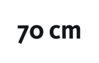 70 cm