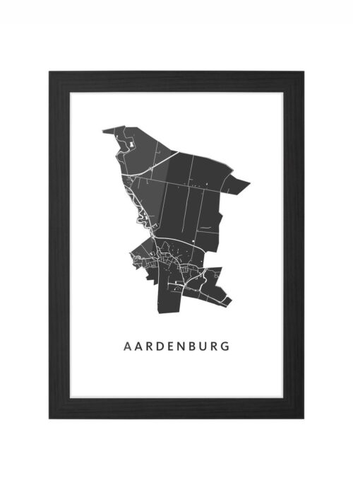 Aardenburg Ingelijst in Zwart lijst Kopen | Kunst in Kaart