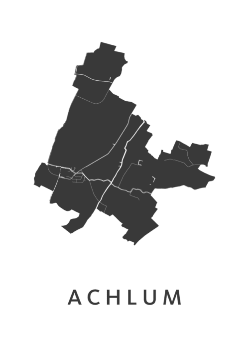 Achlum Kaart Poster