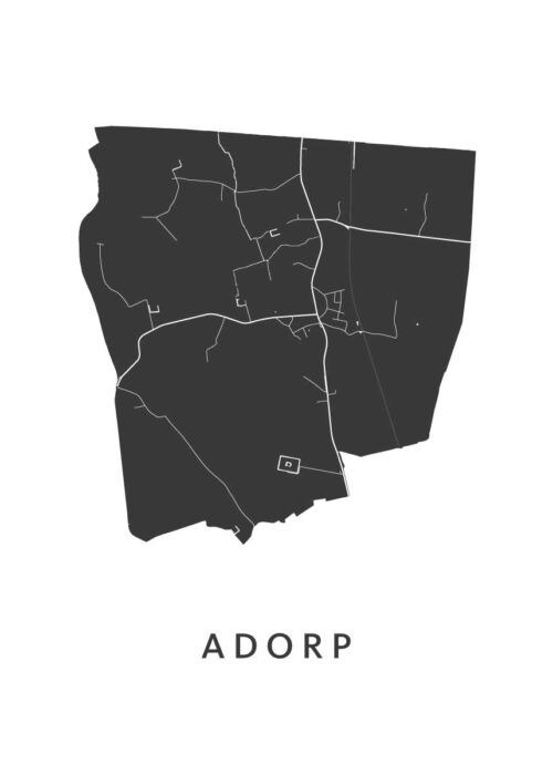 Adorp Kaart Poster