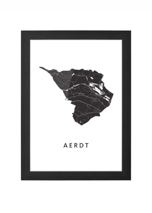 Aerdt Ingelijst in Zwart lijst Kopen | Kunst in Kaart