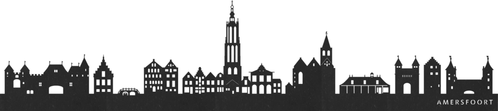 Amersfoort zwarte skyline