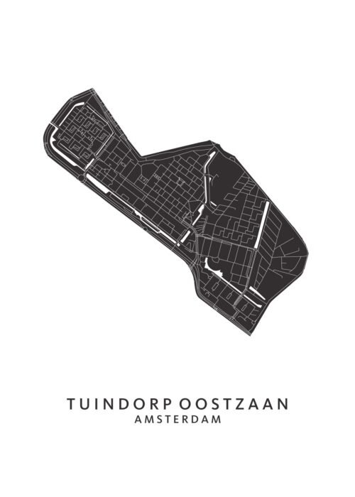 Amsterdam Tuindorp Oostzaan Poster poster
