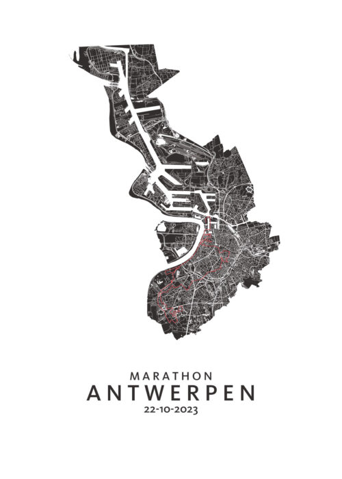 Antwerpen Marathon 2023 poster