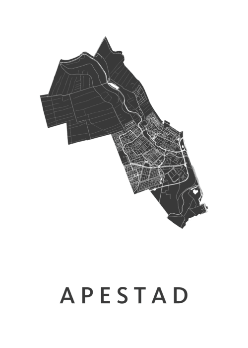 Apestad Carnaval Stadskaart Helmond