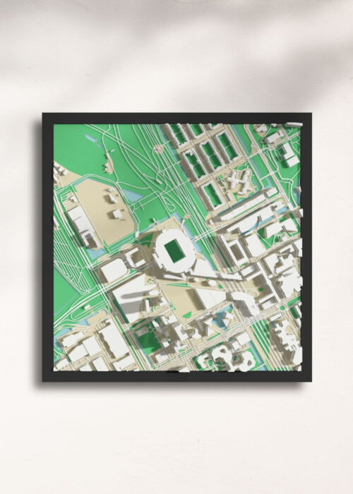 3D Stadskaart - Amsterdam - Johan Cruijff ArenA