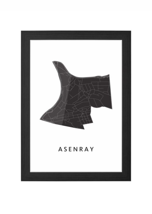 Asenray Ingelijst in Zwart lijst Kopen | Kunst in Kaart
