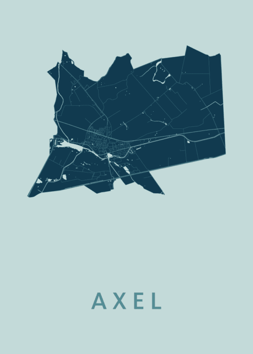 Axel Mint Stadskaart Poster Kopen