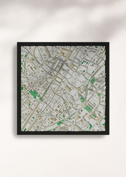 3D Stadskaart - Brussel