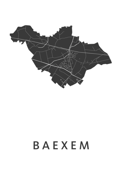 Baexem Stadskaart