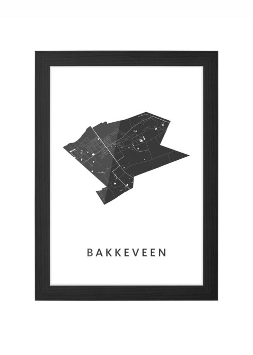 Bakkeveen Ingelijst in Zwart lijst Kopen | Kunst in Kaart