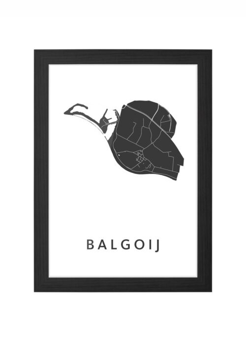 Balgoij Ingelijst in Zwart lijst Kopen | Kunst in Kaart