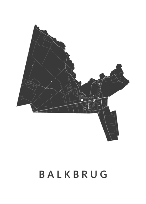 Balkbrug Stadskaart