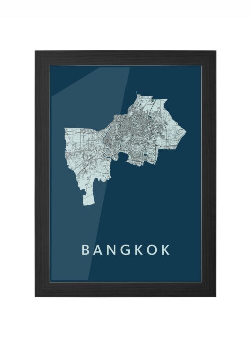 Bangkok Navy Ingelijst in Zwart lijst Kopen | Kunst in Kaart