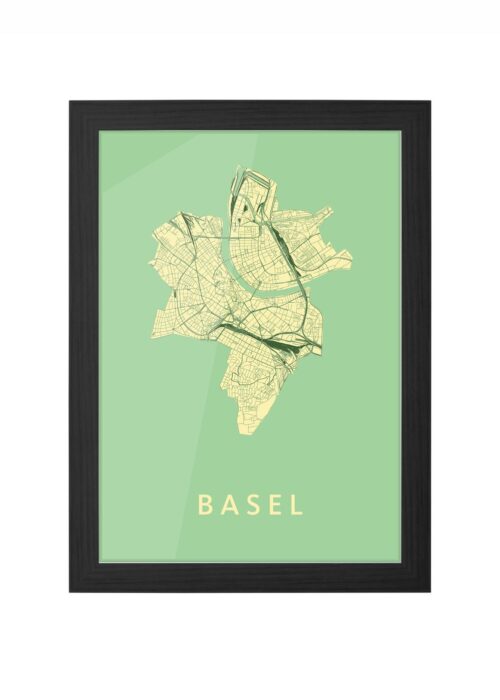 Basel Spring Ingelijst in Zwart lijst Kopen | Kunst in Kaart