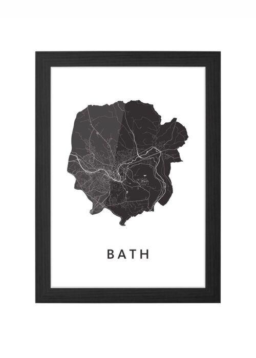Bath Ingelijst in Zwart lijst Kopen | Kunst in Kaart