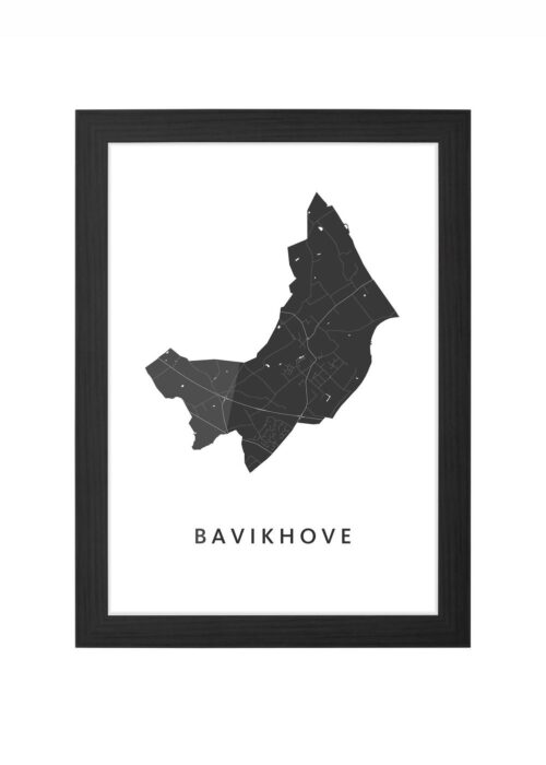 Bavikhove Ingelijst in Zwart lijst Kopen | Kunst in Kaart