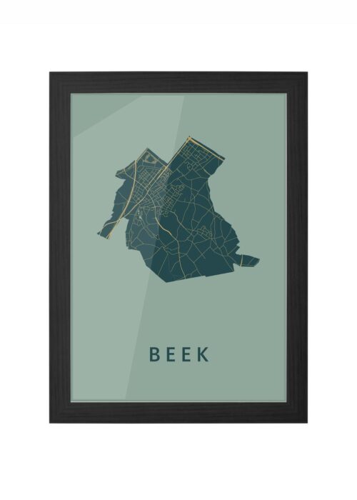 Beek Amazon Ingelijst in Zwart lijst Kopen | Kunst in Kaart
