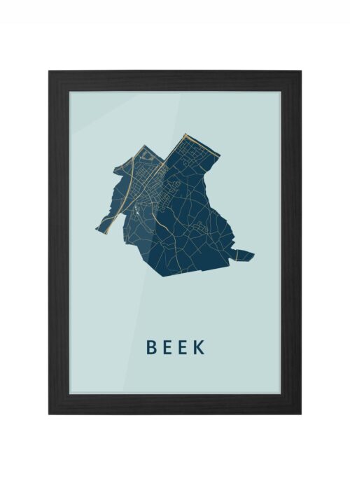 Beek Prussian Ingelijst in Zwart lijst Kopen | Kunst in Kaart