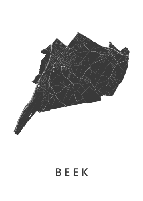 Beek (gemeente) Stadskaart Poster Kopen