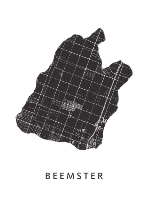 Beemster Stadskaart Poster