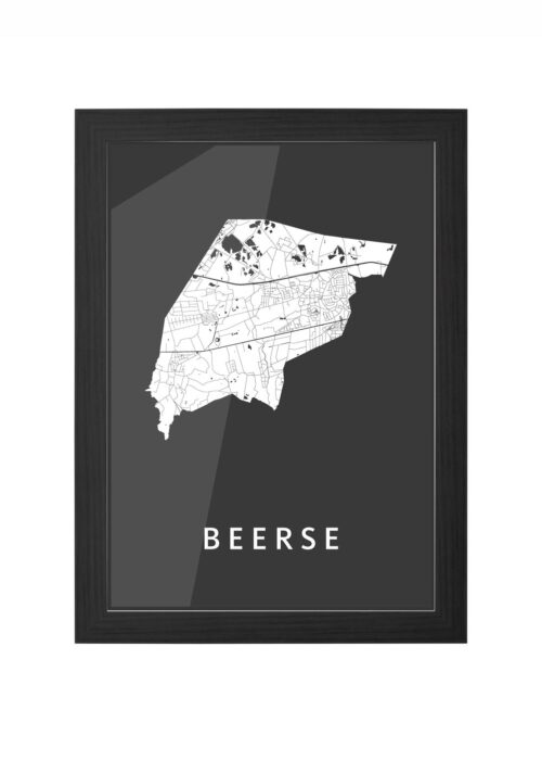 Beerse Black Ingelijst in Zwart lijst Kopen | Kunst in Kaart