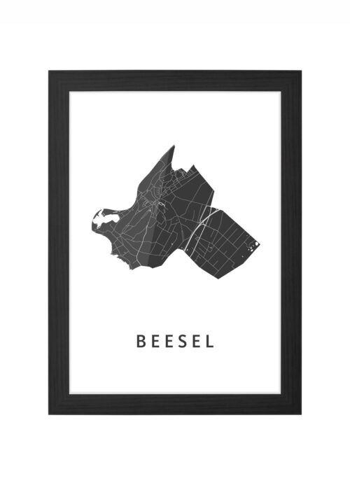 Beesel Ingelijst in Zwart lijst Kopen | Kunst in Kaart