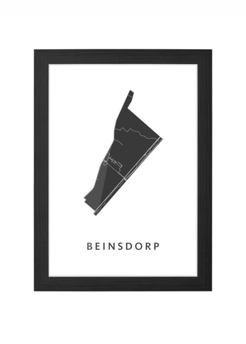 Beinsdorp Ingelijst in Zwart lijst Kopen | Kunst in Kaart