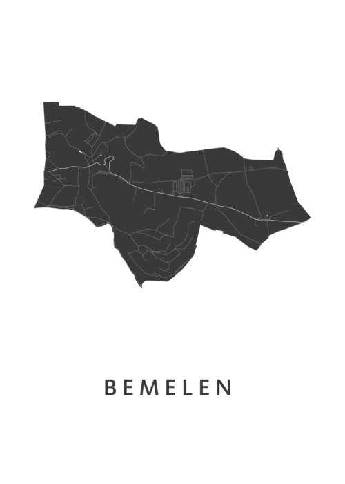 Bemelen Stadskaart Poster Kopen