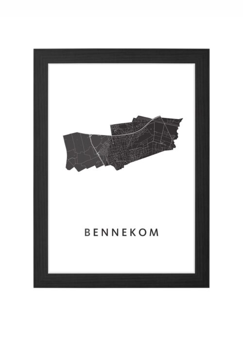 Bennekom Ingelijst in Zwart lijst Kopen | Kunst in Kaart