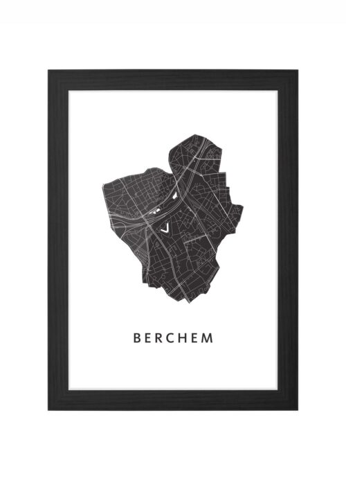 Berchem Ingelijst in Zwart lijst Kopen | Kunst in Kaart