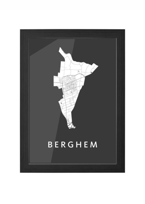 Berghem Black Ingelijst in Zwart lijst Kopen | Kunst in Kaart