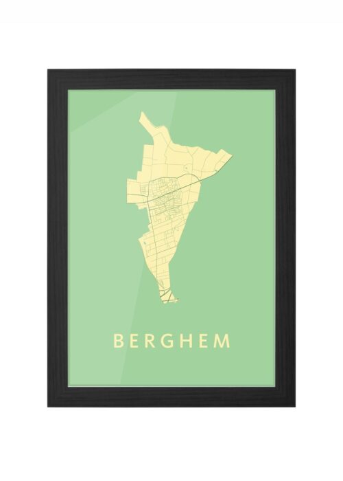 Berghem Spring Ingelijst in Zwart lijst Kopen | Kunst in Kaart