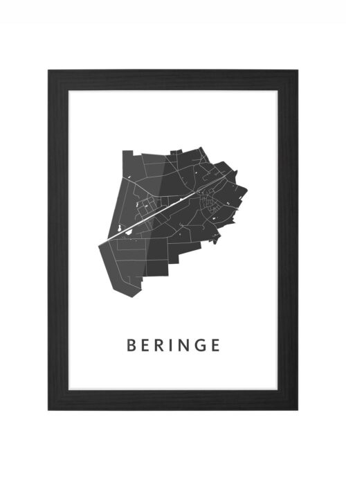 Beringe Ingelijst in Zwart lijst Kopen | Kunst in Kaart