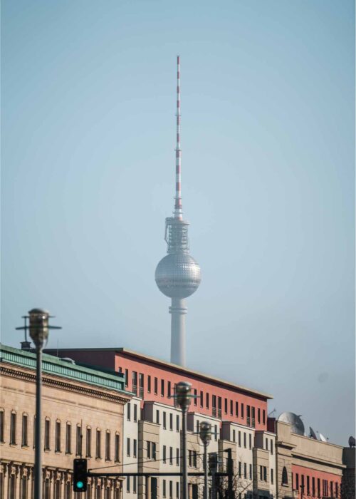 Fernsehturm — Fotografie Poster