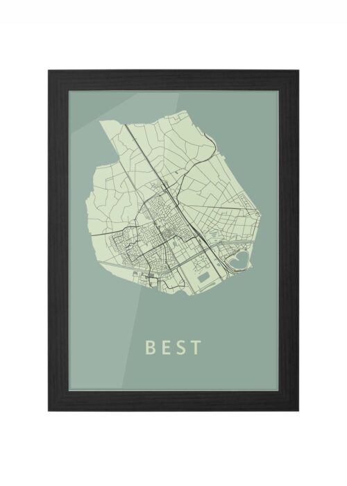 Best Olive Ingelijst in Zwart lijst Kopen | Kunst in Kaart