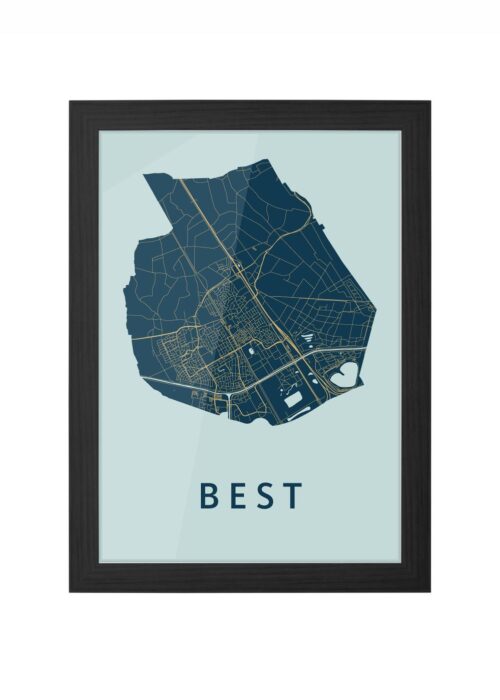 Best Prussian Ingelijst in Zwart lijst Kopen | Kunst in Kaart