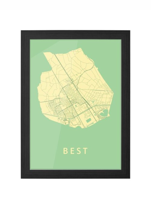 Best Spring Ingelijst in Zwart lijst Kopen | Kunst in Kaart