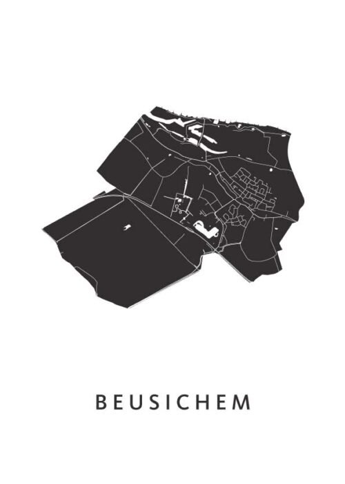 Beusichem Stadskaart Poster Kopen