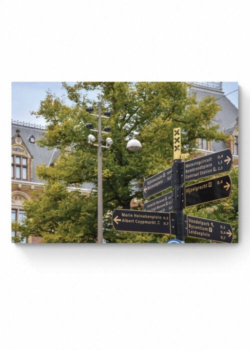 Wegbewijzering — Fotografie Poster