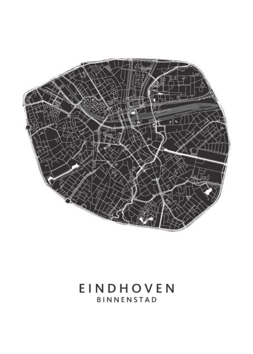 Binnenstad wijkkaart -  Eindhoven