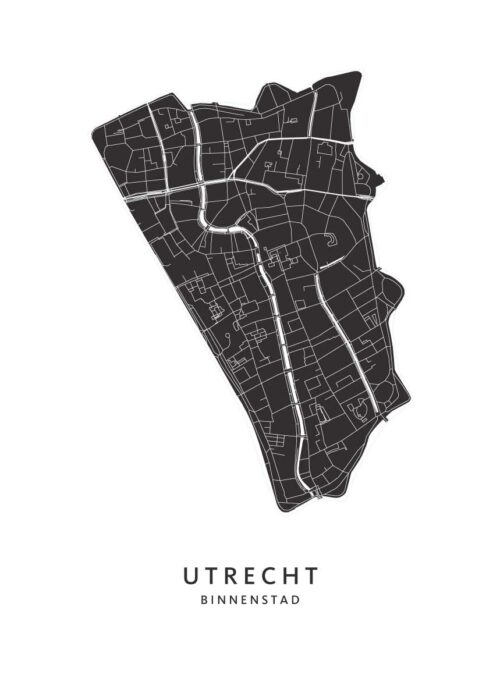 Centrum wijkkaart - Utrecht