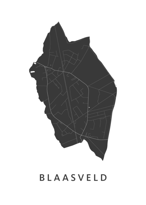 Blaasveld Stadskaart Poster Kopen