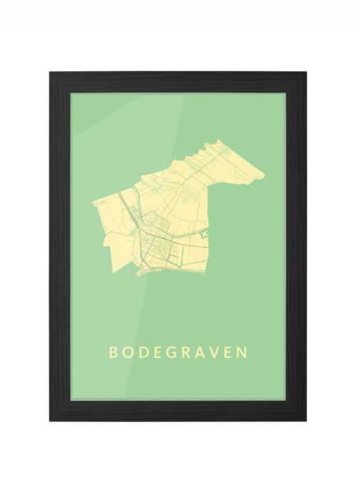 Bodegraven Spring Ingelijst in Zwart lijst Kopen | Kunst in Kaart